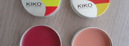 Интернациональная коллекция блесков от  Kiko super colour lip gloss brillant a levres nº01, nº02
