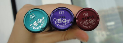 Буйство красок - Kiko super colour mascara! nº01,03,09