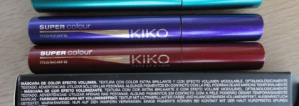 Буйство красок - Kiko super colour mascara! nº01,03,09