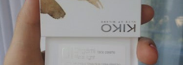 Деликатный шиммер Kiko Origami Petal light 01