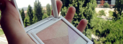 Деликатный шиммер Kiko Origami Petal light 01