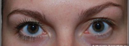 Очень, очень мне нравится тушь для ресниц  XXL от Lux-Visage, суперобъем, эффект накладных ресниц