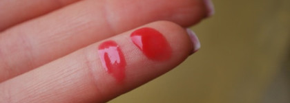 Такие зацелованные губы с  Artdeco Lip Lacquer №24