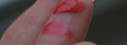 Такие зацелованные губы с  Artdeco Lip Lacquer №24