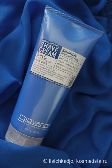 Крем для бритья Giovanni Moisturising Shave Cream Sensitive