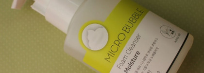 Нежное умывание с пенкой для лица Missha Micro Bubble Foam Cleanser Moisture