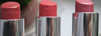 Мои любимицы - Clarins Joli Rouge Brilliant  №02,03,12