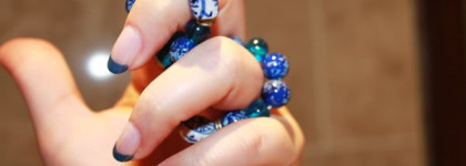 Балетки Chanel Blue Boy и Illamasqua Fern