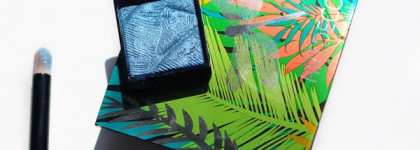 Тени Artdeco Art Couture Eyeshadow №73 Blue Stream + Макияж