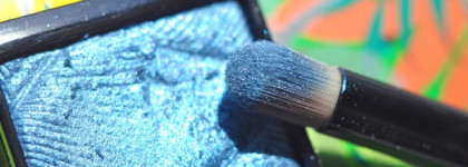 Тени Artdeco Art Couture Eyeshadow №73 Blue Stream + Макияж