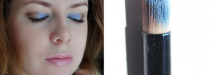 Тени Artdeco Art Couture Eyeshadow №73 Blue Stream + Макияж