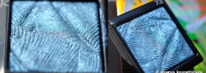 Тени Artdeco Art Couture Eyeshadow №73 Blue Stream + Макияж