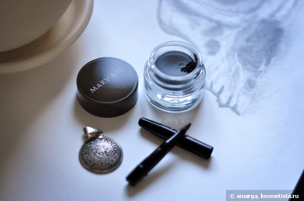 Mary Kay: подводка для глаз Gel Liner в оттенке Jet Black (черный)