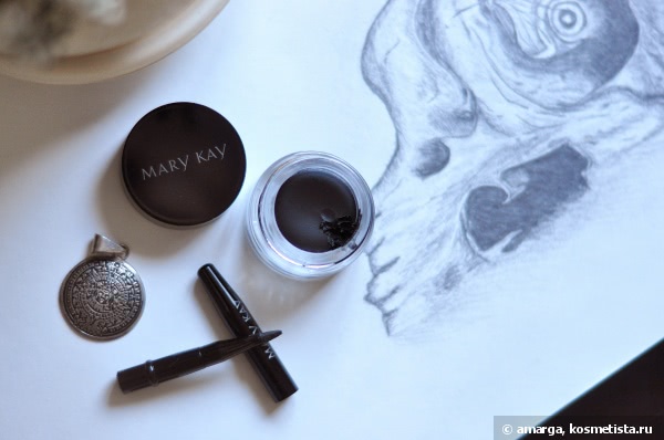 Mary Kay: подводка для глаз Gel Liner в оттенке Jet Black (черный)