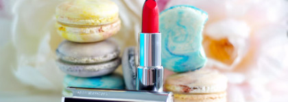 Двухцветная Givenchy Le Rouge Sculpt в оттенке 01 Sculpt'in Rouge