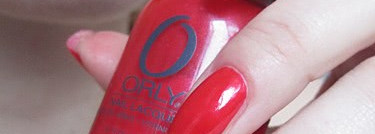 Мой идеальный красный лак Orly "One night stand"
