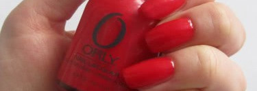 Мой идеальный красный лак Orly "One night stand"