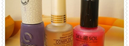 Волшебное трио: Dance Legend кракелюр, хамелеон Del Sol( меняет свой цвет от солнца) и топовое покрытие Умная эмаль, заходите, действительно интересно