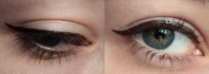 Пара индивидуальностей: блеск Chanel Glossimer 176 и жидкая подводка Shiseido Automatic Fine Eyeliner BR602