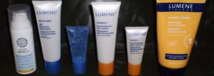 Бюджетный уход, или скупой платит дважды (обзор средств для комбинированной кожи лица от Natura Siberica и Lumene)