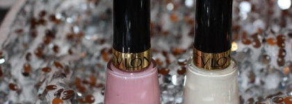 Французский маникюр в исполнении Revlon. №050 White on White и №007 Sher Blossom