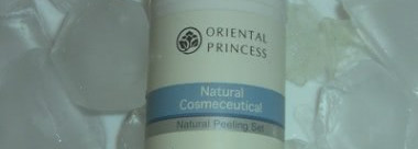 Четыре продукта в одной упаковке, для отшелушивания лица на основе фруктовых кислот от  Oriental Princess