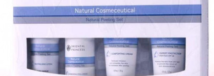 Четыре продукта в одной упаковке, для отшелушивания лица на основе фруктовых кислот от  Oriental Princess