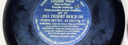 Сравнение новой и старой версии пудры Estée Lauder Double Wear Stay-in-Place Powder Makeup SPF 10 №2N1 и №2N2