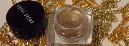 Металл на веках с Bobbi Brown Metallic Long-Wear Cream Shadow №Goldstone