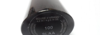 Мой идеальный нюд Giorgio Armani Rouge D`armani lasting satin lip color beige 100