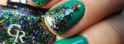 Новогодняя ёлка с Golden Rose Rich Color №18 + Golden Rose Jolly Jewels №106