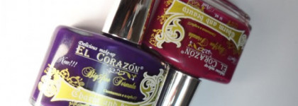 Двухцветный маникюр с лаками El Corazon "Charm and beauty" №896 и №867