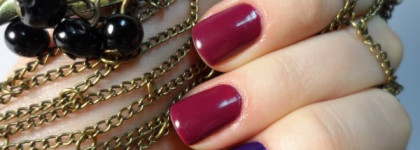 Двухцветный маникюр с лаками El Corazon "Charm and beauty" №896 и №867