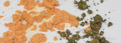 Минеральные тени Sweetscents, оттенки olive branch, tulip, 24 karat Gold, Goldstone