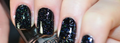 Топ El Corazon "Железная твердость" №421а Закрепитель с блестками-голография