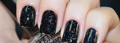 Топ El Corazon "Железная твердость" №421а Закрепитель с блестками-голография