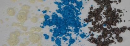 Минеральные тени Sweetscents, оттенки Lovers Moon, Festival Blue , Taup-S