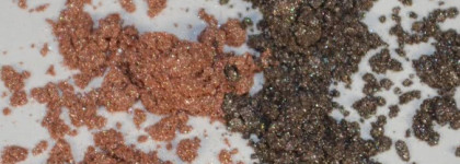 Минеральные тени Sweetscents, оттенки Sand и Earthtone taup