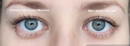 MAC Studio Fix Lash vs. Clinique High Impact Mascara