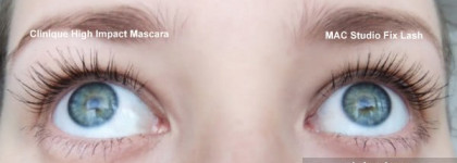 MAC Studio Fix Lash vs. Clinique High Impact Mascara