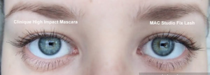 MAC Studio Fix Lash vs. Clinique High Impact Mascara
