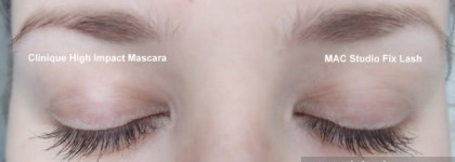 MAC Studio Fix Lash vs. Clinique High Impact Mascara