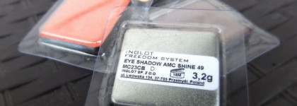 Летняя пятерка теней от Inglot Eye Shadow AMC Shine 49, Matte 327, Matte 363, Pearl 393 и Pearl 407