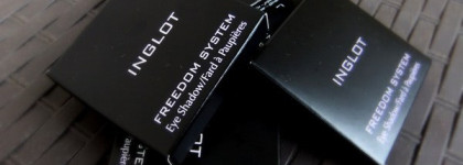 Летняя пятерка теней от Inglot Eye Shadow AMC Shine 49, Matte 327, Matte 363, Pearl 393 и Pearl 407