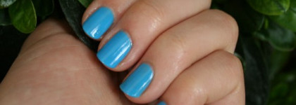 Небо на ногтях с лаком Golden Rose #204