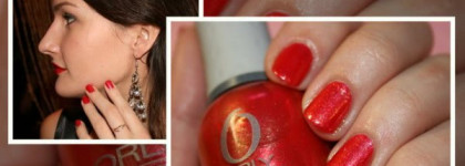 Акцент на красное с Orly #Ruby Passion