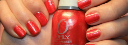 Акцент на красное с Orly #Ruby Passion