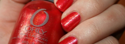 Акцент на красное с Orly #Ruby Passion