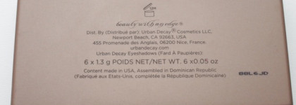 Постоянная помощница  Urban Decay Naked Basics