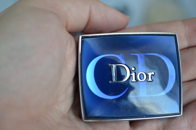 Разный (зеленый) макияж глаз с однушками Dior